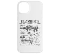 Transmission de Moteur Automobile Vintage avec Impression brevetée Coque pour iPhone 14 Plus