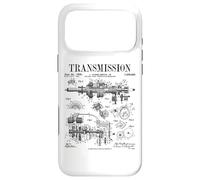 Transmission de Moteur Automobile Vintage avec Impression brevetée Coque pour iPhone 17 Pro Max