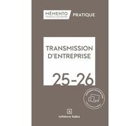 Mémento Transmission d'entreprise 2025-2026