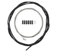 TRANSMISSION DERAILLEUR ROUTE SHIMANO NOIR (2 CABLES + 1 GAINE + EMBOUTS )