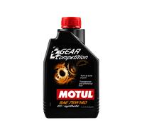 Motul Huile boîte de vitesses Gear Competition 75W-140 100% synthèse GL5 LSD 1 L