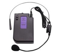Transmission intérieur extérieur enseignant discours mains libres revers micro réunion avec casque sans fil ensemble de Microphone enseignement Stable