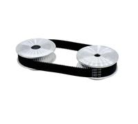 Transmission Kit Poulie Distribution GT2 60 Dents Rapport Vitesse 1:1 Ouverture 5-12Mm Largeur 10Mm Poulie Réductrice 2GT Pièces D'imprimante 3D Courroie(60T Bore 10mm,2GT-610-10MM_12MM)