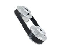 Transmission Kit Poulie Distribution GT2 60 Dents Rapport Vitesse 1:1 Ouverture 5-12Mm Largeur 400-6Mm 300-6Mm Poulie Réductrice 2GT Pièces D'imprimante 3D Courroie(60T Bore 6mm,2GT-400-6MM_12MM)