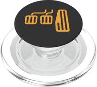 Transmission Manuelle Trois pédales Vintage Vieilli PopSockets PopGrip pour MagSafe
