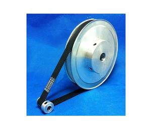 Transmission Pour MXL 16T+160T 1:10 Largeur 10mm Poulie Moteur Pas À Roue Synchrone Réduction Vitesse Courroie(5PJ-480mm)