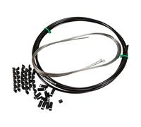 Transmission pour tige de selle suspension câble inox et gaine anti-compression légere Fibrax Noir