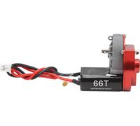 Transmission RC avec 050 66 t moteur brossé 7,4 V Bruit de fonctionnement efficace pour axial SCX24 1/24 Crawler Car rouge
