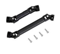 Transmission Rc Compatible avec Axial pour SCX24 pour JLU C10 pour Bronco Base Camp 1/24 Pièces De Voiture À Chenilles RC 2 Arbres De Transmission Centraux en Acier Inoxydable