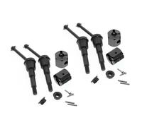 Transmission Rc Compatible avec Tamiya SW-01 1/24 Pièces De Mise À Niveau pour Monster Truck 4x4 RC 4 Pièces en Métal pour Arbre De Transmission, Connecteurs CVD Et Écrous