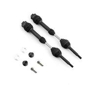 Transmission Rc Compatible avec Traxxas pour Slash pour VXL 4x4 2WD pour Rustler pour Hoss 1/10 Pièces De Voiture Radiocommandée 2 Arbres De Transmission Arrière en Acier Noir CVD 6852R