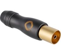 Transmission Shift F Fiche D'Antenne Iec Coaxiale (W) (Coaxial, Adaptateur, Vissable) Plaqué Or Pour Connexion Tv/Radio - 1 Pièce