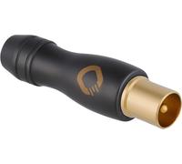 Transmission Shift M Fiche D'Antenne Coaxiale Iec (M) (Coaxial, Adaptateur, Vissable) Plaqué Or Pour Connexion Tv/Radio - 1 Pièce