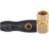 Transmission Shift S90 Fiche F Coaxiale Iec (M) (Fiche Satellite Coudée, Adaptateur, Vissable) Plaqué Or Pour Connexion Tv/Radio