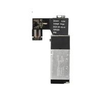 Transmission Solenoid Valve Kit Électrovanne 4V110-06 12V 1/8" 3 voies, vanne de régulation pneumatique, électro-gaz, électromagnétique, corps en aluminium transmission manuelle(Only 4V110,DC12V)