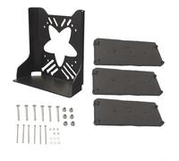 Transom Support de moteur à la traîne pour moteurs de 10,9 à 25 kg, construction en acier, compatible avec axe de 23 à 32 mm de diamètre, pour kayaks et petits bateaux