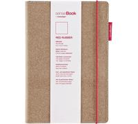 transotype Carnet de notes "senseBook RED RUBBER" Medium blanc