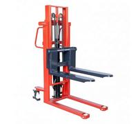 Transpalette à pompe manuelle Valve hydraulique manuelle de bouton fourche l'empileur 2T 90cm for la logistique haute étagère Transpalette