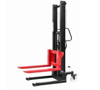 Transpalette Gerbeur hydraulique Manuel 2000kg 83cm, Fourche avec Roues pivotantes for Le Stockage