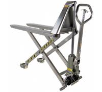 Transpalette haute levée manuel inox 1000 kg - 855010419