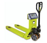 Transpalette manuel peseur avec capteurs 2,5 T GS/P 25S4 - Fourches 1 185 x 555 mm - PRAMAC - TJB530VY100