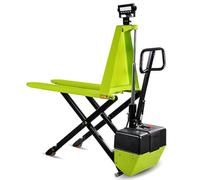 Transpalette peseur manuel haute levée électrique HX10 E PESEUR - Fourches 1 185 x 565 mm - PRAMAC - EI05E0V0000