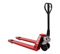 Transpalette STIER, capacité de charge 2 000 kg, longueur des fourches 2 000 mm, pneus en nylon