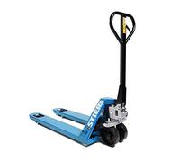 Transpalette STIER, capacité de Charge 2 500 kg, Longueur de Fourche 1 150 mm, pneus Nylon, Bleu