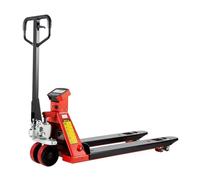 Transpalettes et camions Balance de cric Palette, Haute capacité 4 400 LB, lisibilité 1, Taille Fourche 46 "x 27", Balance Robuste Industriel