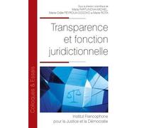 Transparence et fonction juridictionnelle