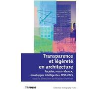 Transparence et légèreté en architecture - Façades, murs rideaux, enveloppes intelligentes, 1790-2025 Matteo Porrino (Directeur éditorial), Collectif (Auteur)