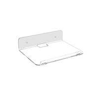 Transparence flottante pour pots et décoration - Organisateur mural en acrylique facile - Pour une utilisation intérieure - Installation murale en acrylique durable