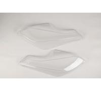 Transparent Accessoires Compatible Avec Ferrari 488 2015 2016 2017 2018 2019 2020, Coque De Phare Avant, Capuchons De Phares Transparents, Abat-jour(Pair)