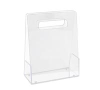 Transparent Acrylic Flower Carrying Box | 25 x 20 x 12 cm 300 g Clear Gift