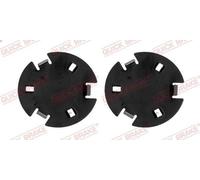 Transparent anti-bruit, plaquette de frein (panneau dorsal) QUICK BRAKE W1244