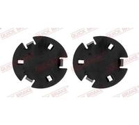 Transparent anti-bruit, plaquette de frein (panneau dorsal) QUICK BRAKE W1244