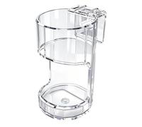 Transparent Aquarium Feeding Dish Food Bowl Holder Container