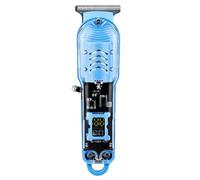 Transparent Body Electric Hair Clipper Professional Trimmer USB Rechargeable Hair Cutting Machine for Men Gift C