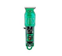 Transparent Body Electric Hair Clipper Professional Trimmer USB Rechargeable Hair Cutting Machine for Men Gift A