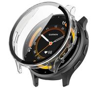 (Transparent) Coque de montre résistante aux rayures Garmin Venu 3 avec protection d'écran