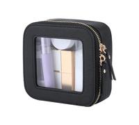 Transparent Cosmetic Pouch, Zippered Makeup Bag, Fashionable Cosmetic Organizer, Portable Makeup Bag, Camping Cosmetic Bag, Compact Cosmetic Bag for Camping, Travelling, Makeup, Brush
