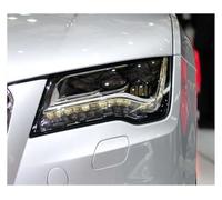 Transparent Couvercle Lampe Phare Pour A7 RS7 (2011-2014) Coque De Phare Transparente En Plastique Remplaçant Le Cache Verre D'origine(1pcs left side)