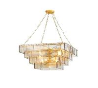 Transparent Glass Classical Pendant Light High Ceiling Home Decoration LED Pendant Light