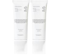 Transparent Lab Invisible Sunscreen SPF50+ - Protection solaire supérieure à la texture invisible (Lot de 2)