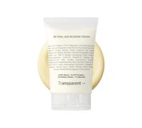 Transparent Lab Retinal Age Reverse Cream Crème visage anti-âge 50 ml - à base de rétinol encapsulé, de peptides, de bakuchiol et d'acide hyaluronique, réduit les rides, raffermit et régénère la peau