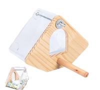 Transparent Parrot Breeding Box - Parrot Nesting Box | Cockatiel Nesting Boxes | Wood Bird Cage House | Easy to Clean Transparent Bird Nest Boxes for, Conure, Finch