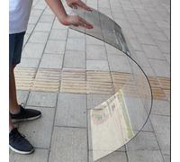 TransParent Plaque de protection en polycarbonate pour abris auto serres et abris extérieurs Panneau en plastique acrylique durable 1,2 x 1 m / 4x3.3ft