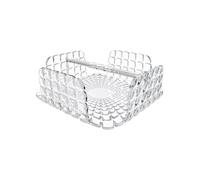 Guzzini – Porte-serviettes de table Tiffany – 20 x 20 x h7,3 cm