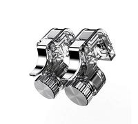 Transparent R11 Gamepad Contrôleurs de jeux mobiles Aim Button Trigger Mobile Game Pad Mobile Phone Game Joystick for 4.5-6.5 'Phones or Tablets Sturdy and PracticalTraitement ingénieux