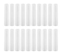 Transparent Rallonge de Crayon 100 Pièces en Plastique | Capuchon Clair pour Mine, Rangement dans Trousse, Usage Rapide pour Prise de Notes et Dessin